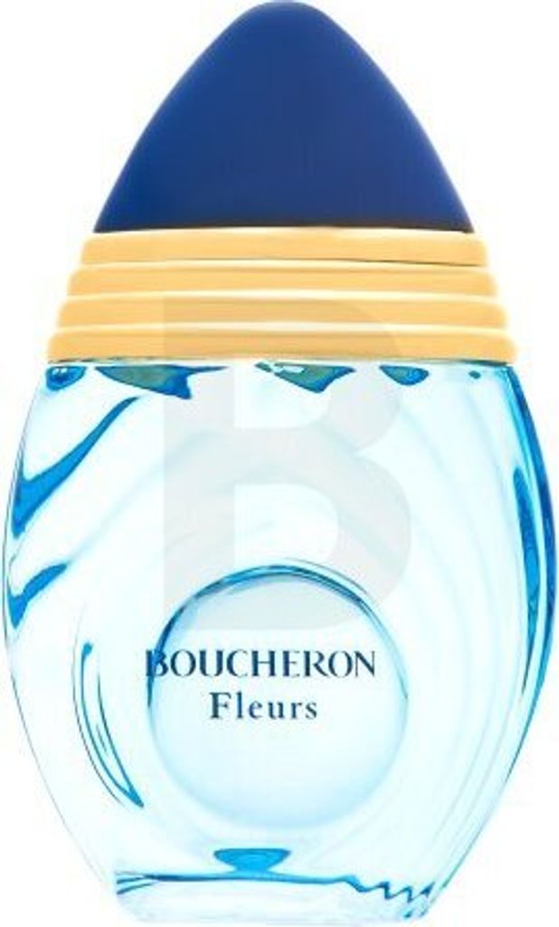 A Boucheron Fleurs Eau de Parfum bottle.