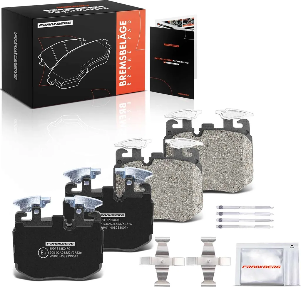 Plaquettes de Frein Avant Sans Bruit pour BMW G20 G22 G80 G82, Anti-Vibration