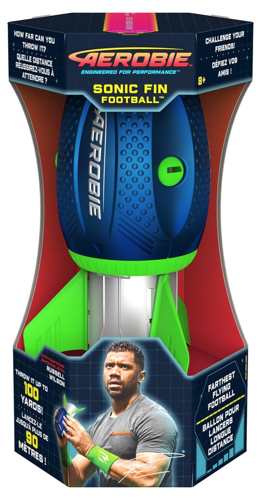 Aerobie ARB BLL Sonic Fin Football GML, Viacfarebný, Obrázok produktu 
