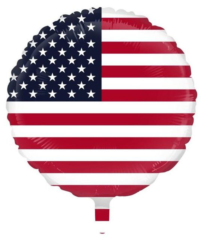 USA Folienballon 46 cm Amerika Produktbild 