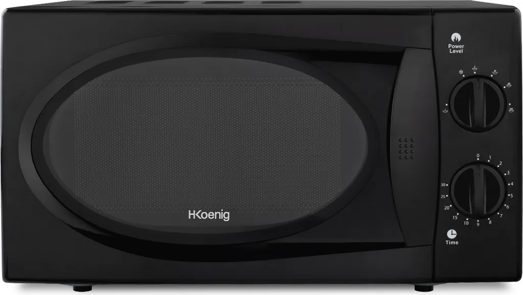 Four à micro-ondes 20l compact H.Koenig VIO6B noir pour petites cuisines