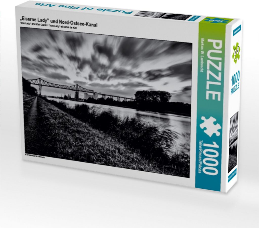 Calvendo „Eiserne Lady” und Nord-Ostsee-Kanal 1000 Teile Puzzle quer 640x480mm, W. Lambrecht Markus; 7324978