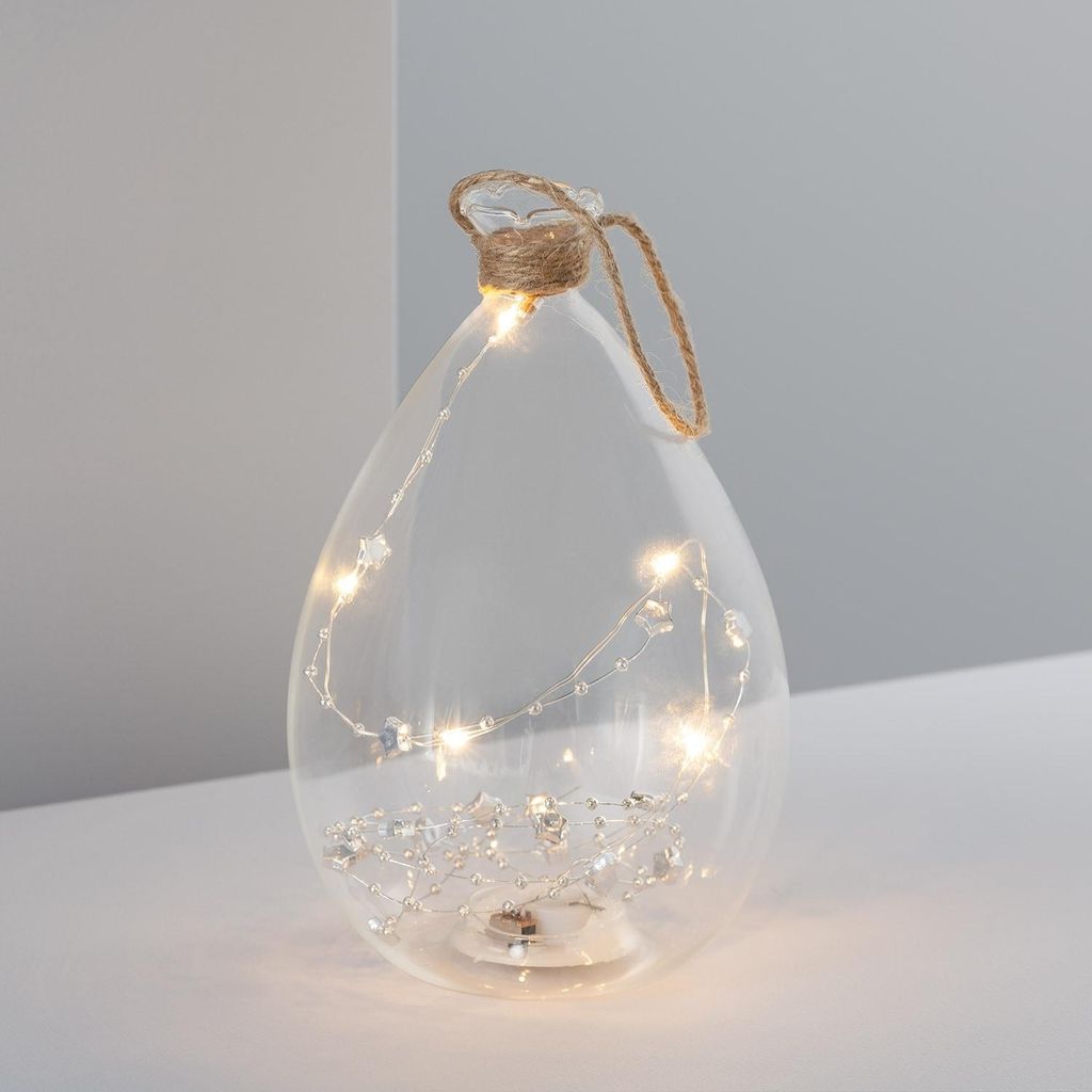 LED-Glasgefäss Botero 3000K Warmweiß Produktbild 