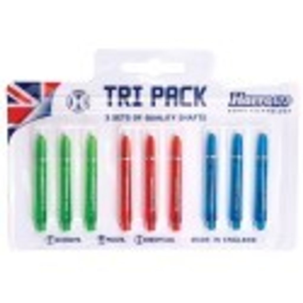 Harrows Supergrip Shaft Medium 3 Pack Multi 4,8 cm 1,1 g Zdjęcie produktu 