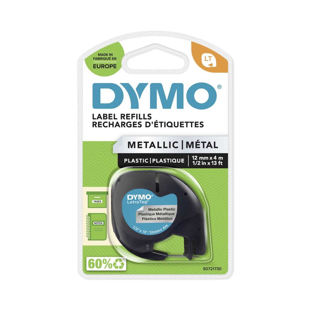 DYMO LetraTag 91228 - S0721730 - Etiketová páska / čierna Obrázok produktu 