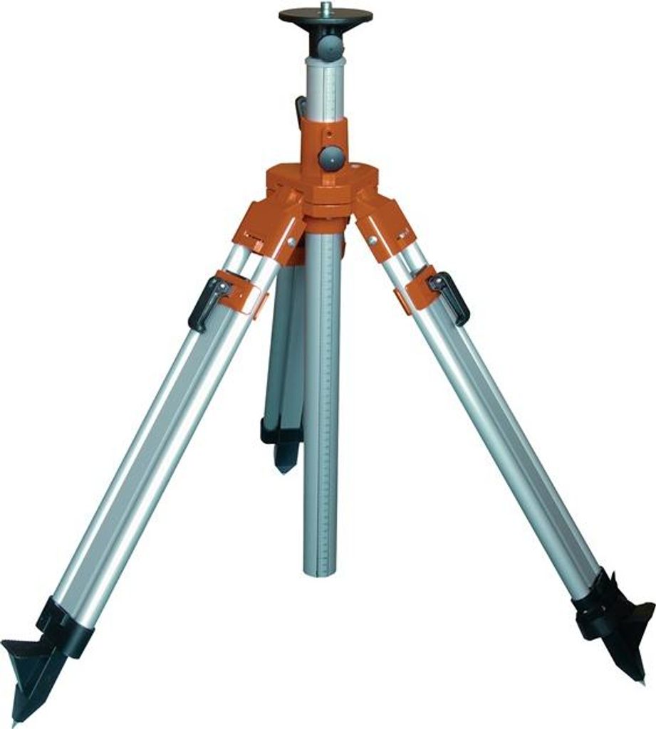 Nedo Stativ für Rotationslaser, 0,83-2,72 m, 110 mm Stativteller, 5/8 Gewinde