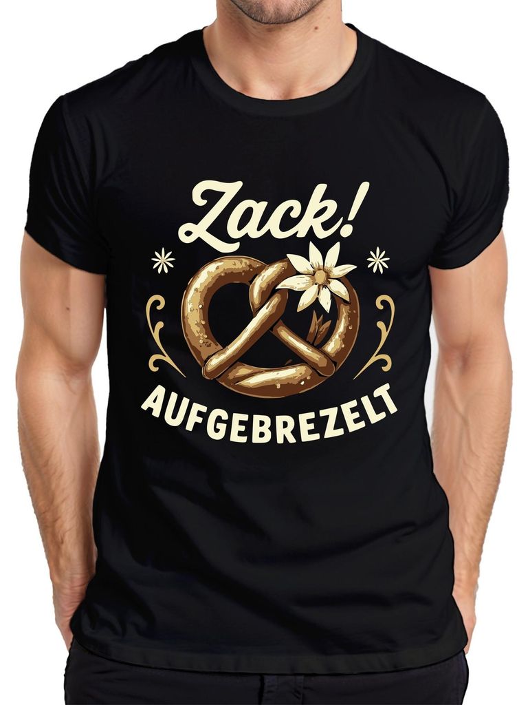 Zack Aufgebrezelt  Pretzel Costume tradizionale Edelweiss Immagine del prodotto 