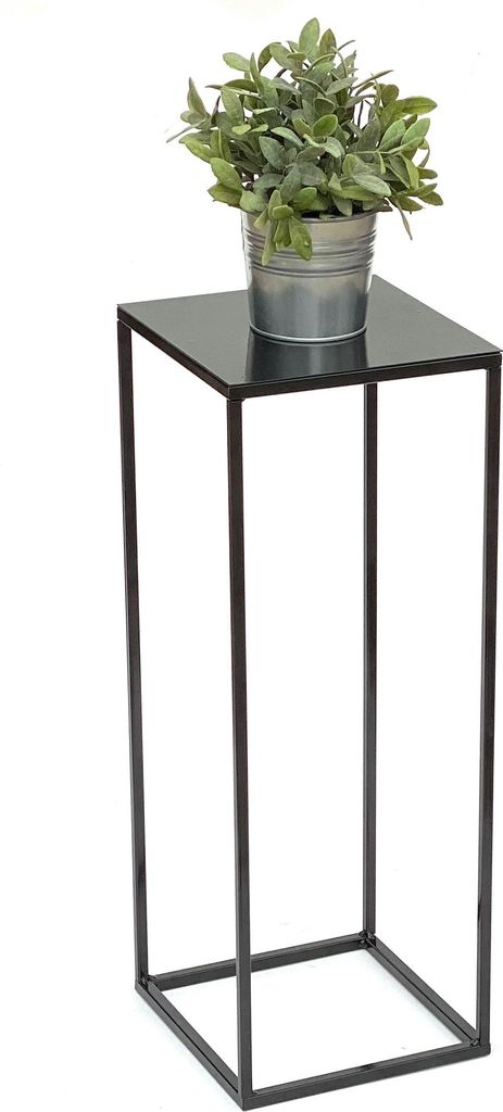 DanDiBo Tabouret pour fleurs Métal Noir Angulaire 70 cm Image du produit 