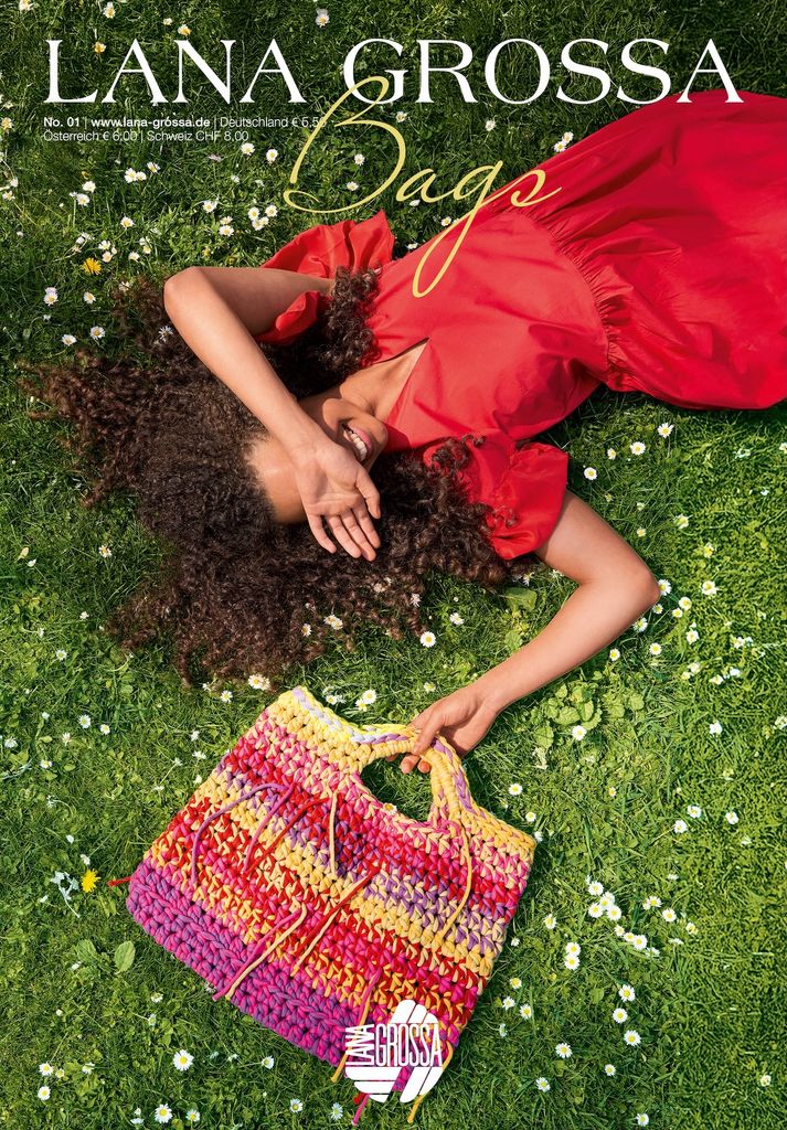 Lana Grossa Bags No. 1 – 18 stylische Taschen häkeln   Produktbild 