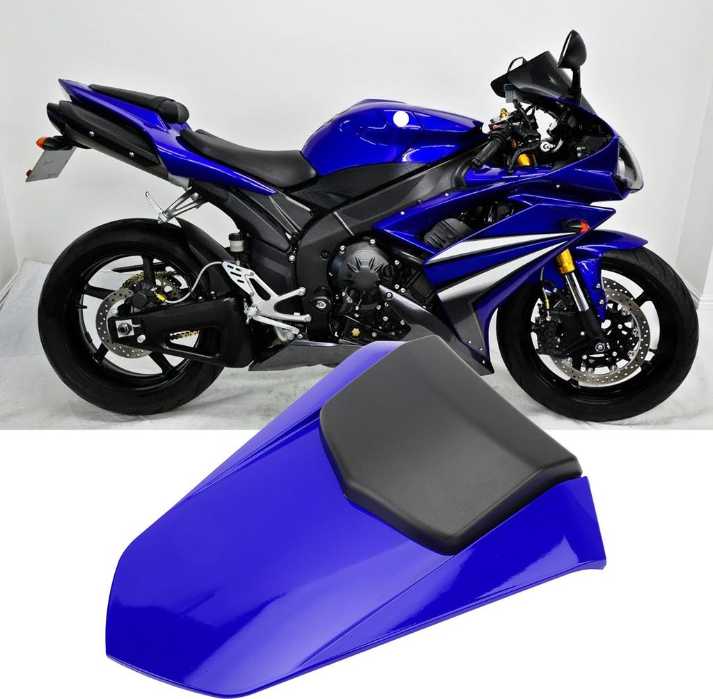 Rücksitzverkleidungsabdeckung Stilvoller Motorrad-Heckverkleidungsersatz für YZF R1 2007-2008 Blau