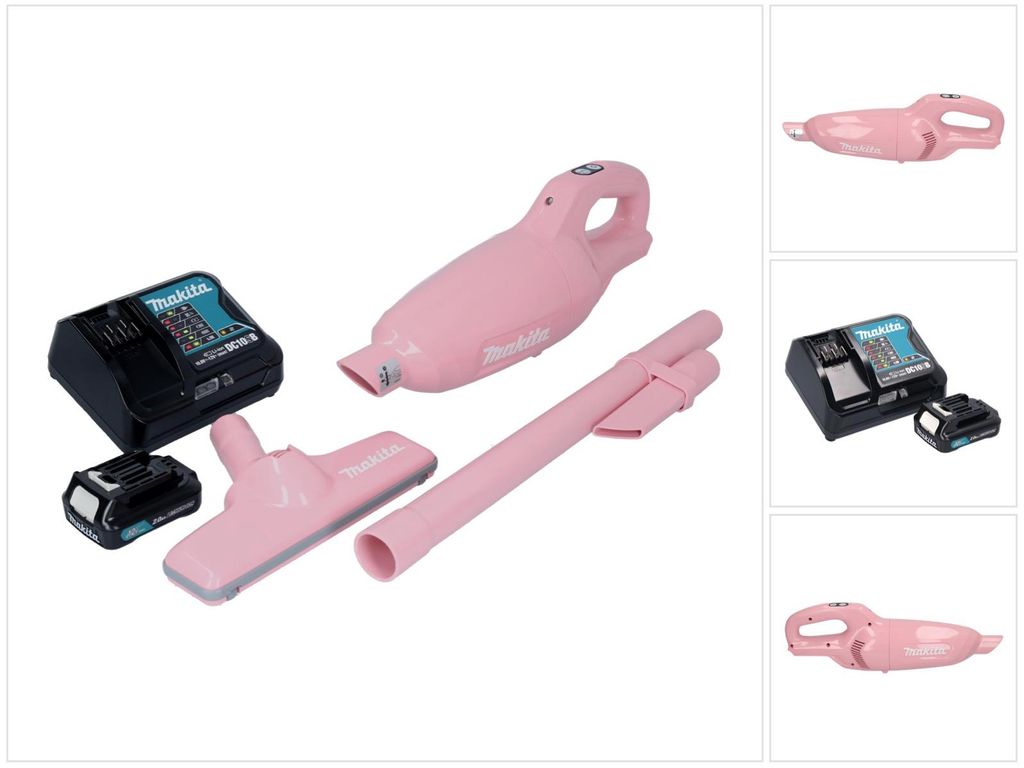 Aspiratore a batteria Makita CXT 12 V max - 44 mbar - 0,6 L Immagine del prodotto 