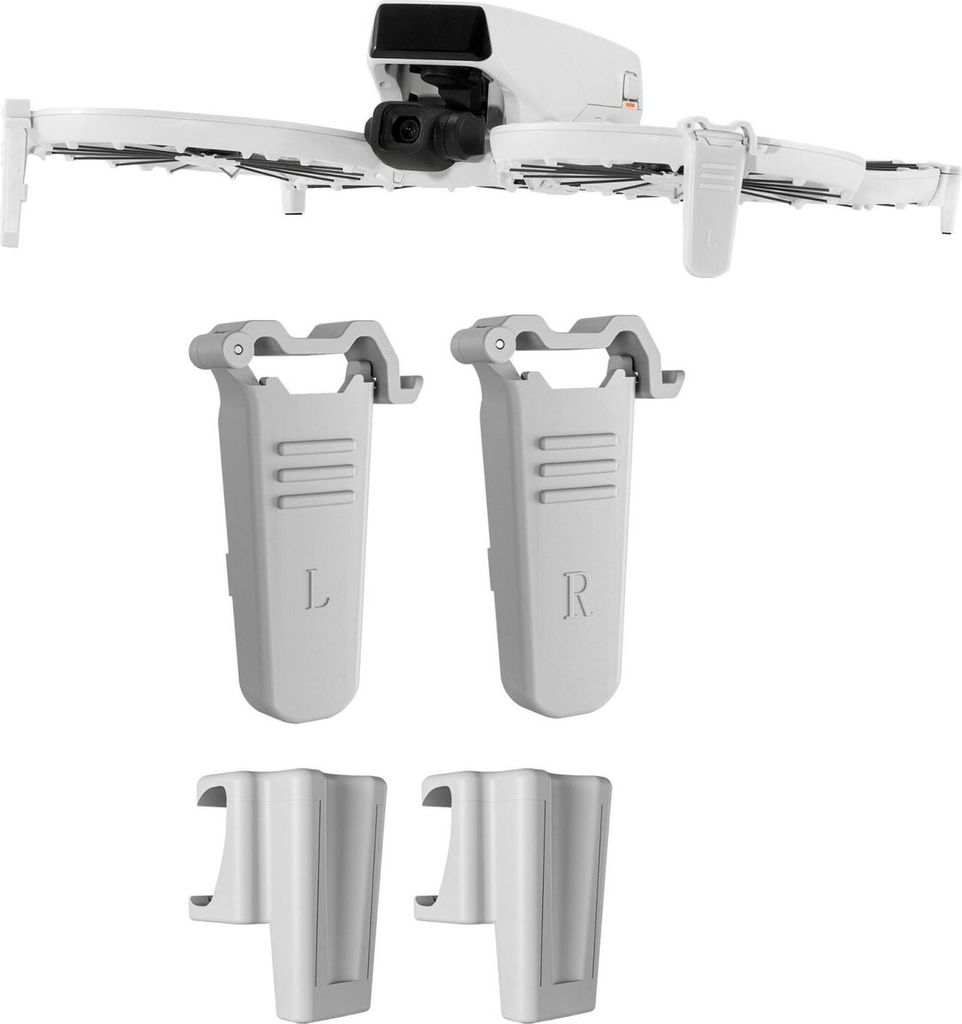 Für DJI Flip Drohne STARTRC Split Type Höhenverlängerung Landegestell Gear Grau