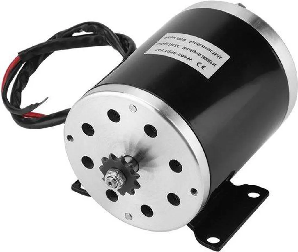 Moteur 24V 500W avec réducteur : remplacez votre moteur faible ou bruyant