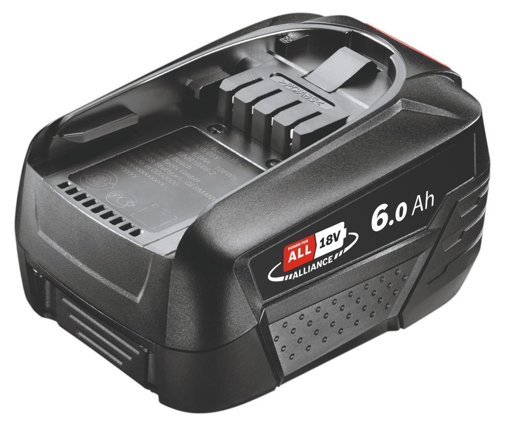 Bosch 1600A00DD7, Bateria, Litowo-jonowa (Li-Ion), 6 Ah, 18 Zdjęcie produktu 