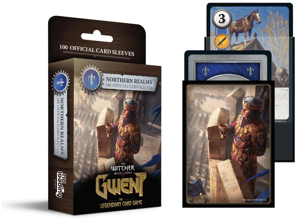Manicure per Carte Gwent – Set 100 Protezioni Ufficiali per Immagine del prodotto 