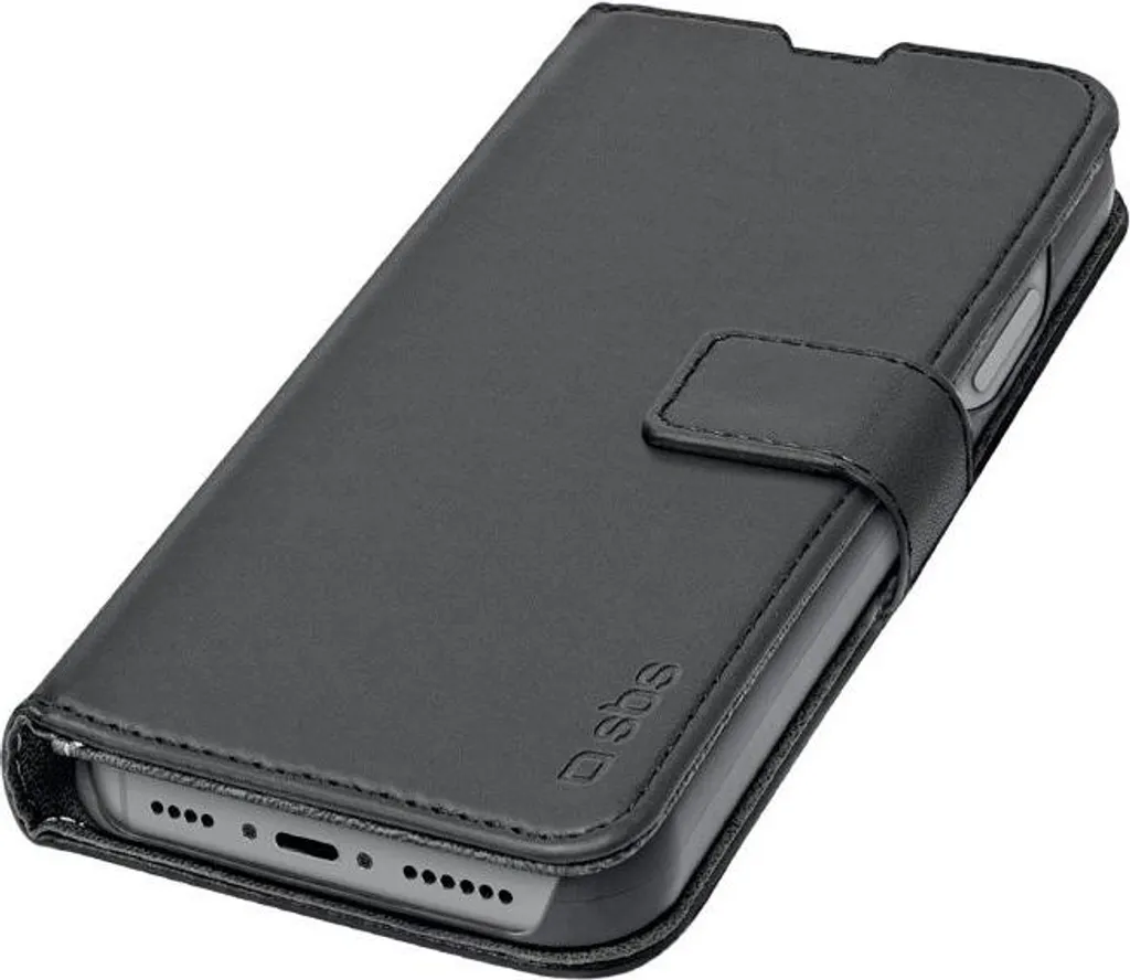 SBS TEBKWALIP1567PK custodia per cellulare 17 cm (6.7") Custodia a borsellino Nero