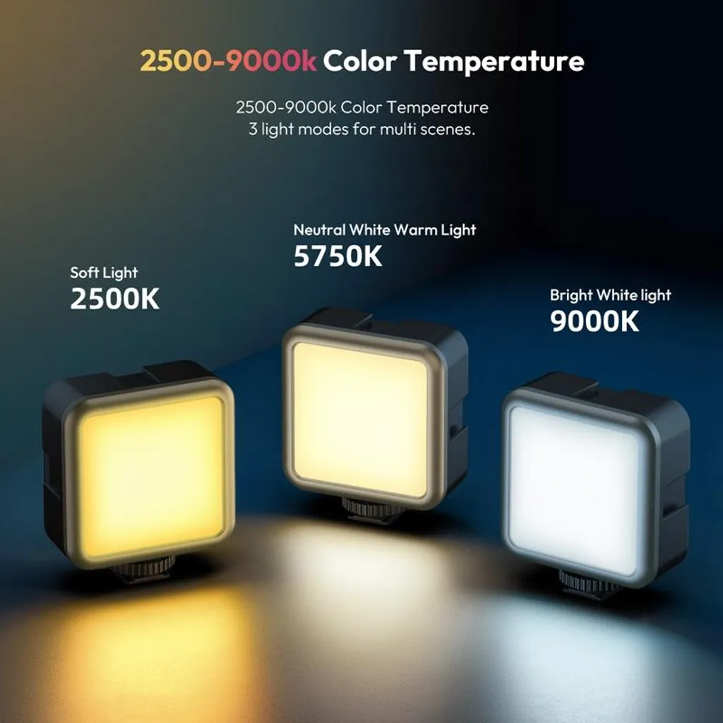 Lampe LED RVB Multicolore VL49 - Température Variable et Fixation Facile - 3