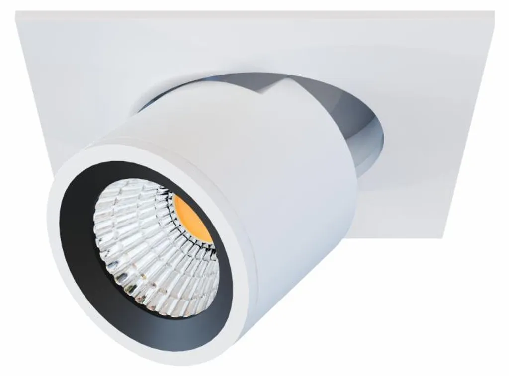 Projecteur LED 4W Carré Orientable Nano Oxo Switch CCT 2700K à 4000K