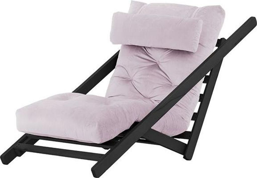 Sessel Nappa mit verstellbarer Rückenlehne-Velluto 14-black