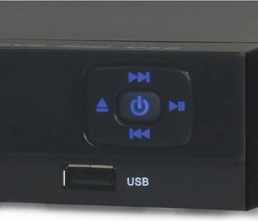 Lettore DVD per Anziani CGV AX 204 | Tasti Grandi e Presa Scart/HDMI