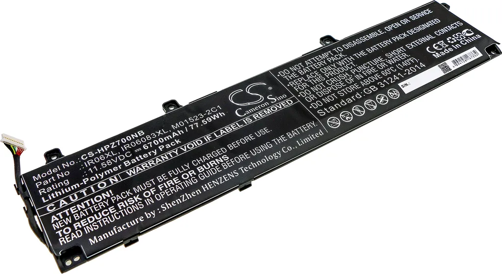 Réparer Batterie HP ZBook Power G7 HS - Solution IR06083XL M01523-2C1 IR06