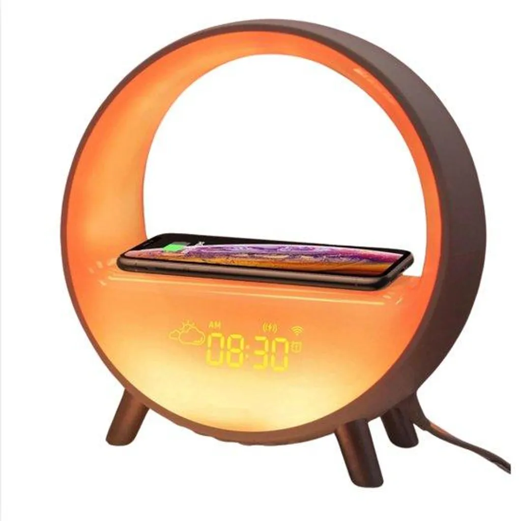 Réveil numérique pour chambre avec Bluetooth et câble USB - Modèle BK-75