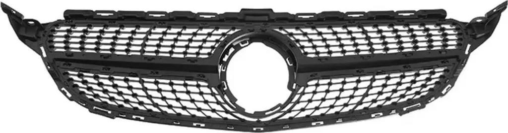 Calandre Style AMG Diamant Noir pour Mercedes W205 : Changez votre Grille