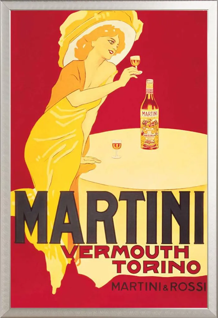 Cadre Photo Argenté Shinsuke pour Poster Martini - Kit Mural Prêt à Fixer