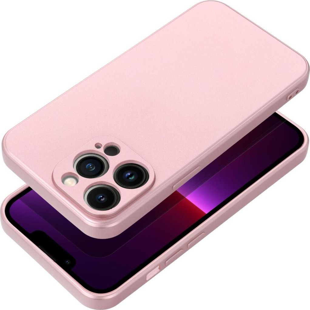 Smartphone Schutzhülle Handyhülle TPU Case mit Mikrofaser-Innenfutter kompatibel mit iPhone 17 Pro Max Rosa