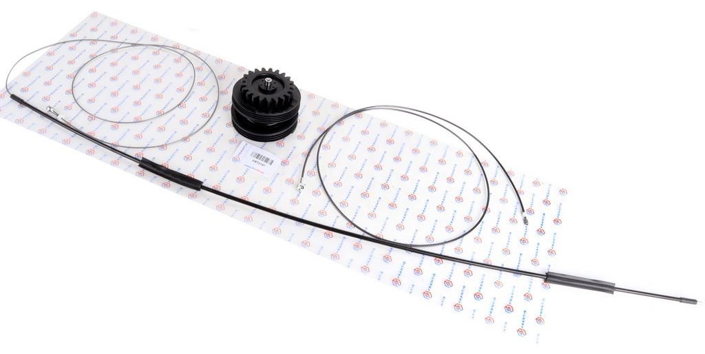 Schiebetürmechanismus Reparatursatz Komplett Mit Zahnrädern Und Kabeln Rechts