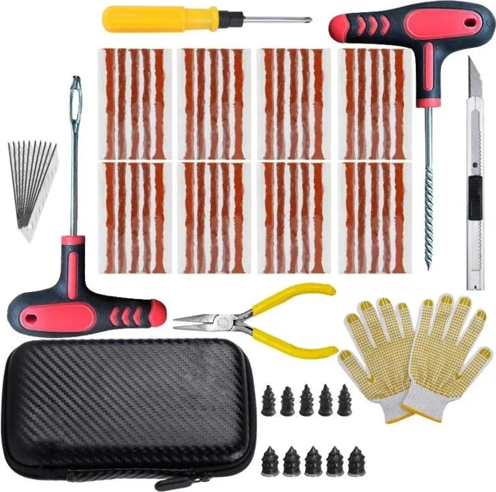 Kit Riparazione Gomme Heavy Duty K - Ideale per Fuoristrada e Viaggi