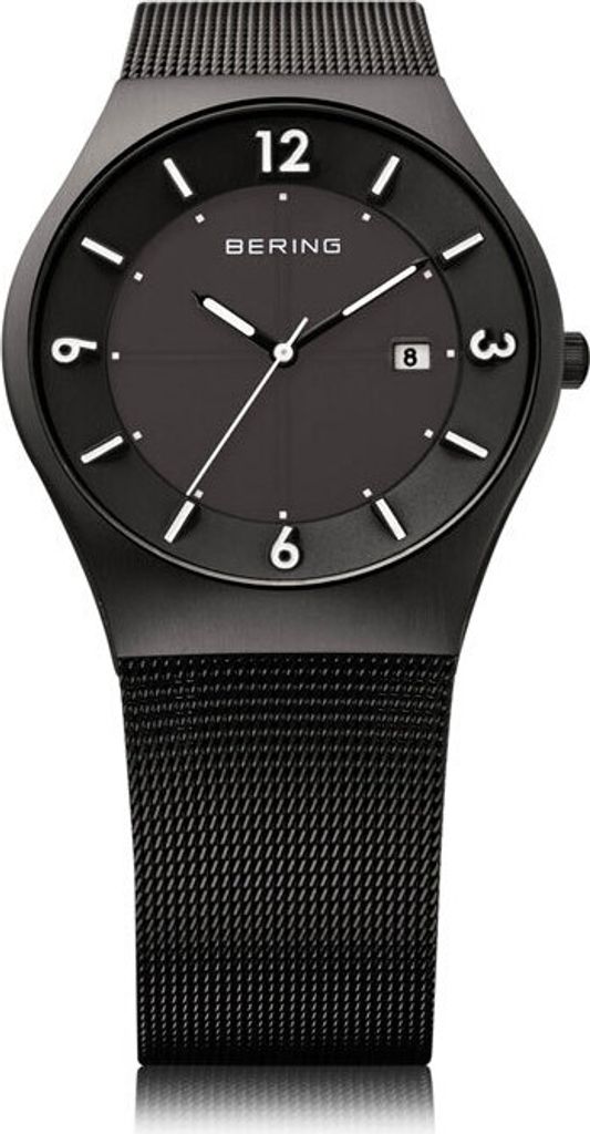 Bering Uhr - Solar Herrenuhr mit Saphirglas - Slim Solar Collection...