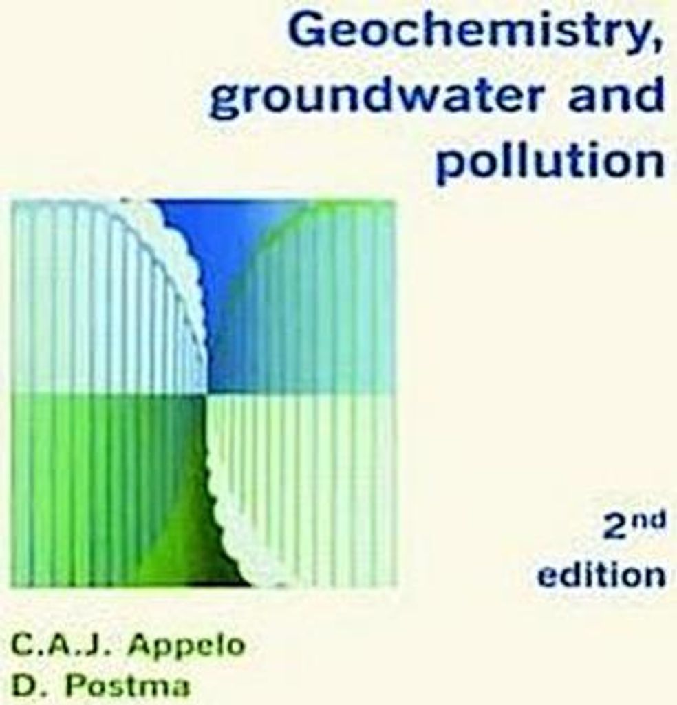 Geochemistry, Groundwater and Pollution