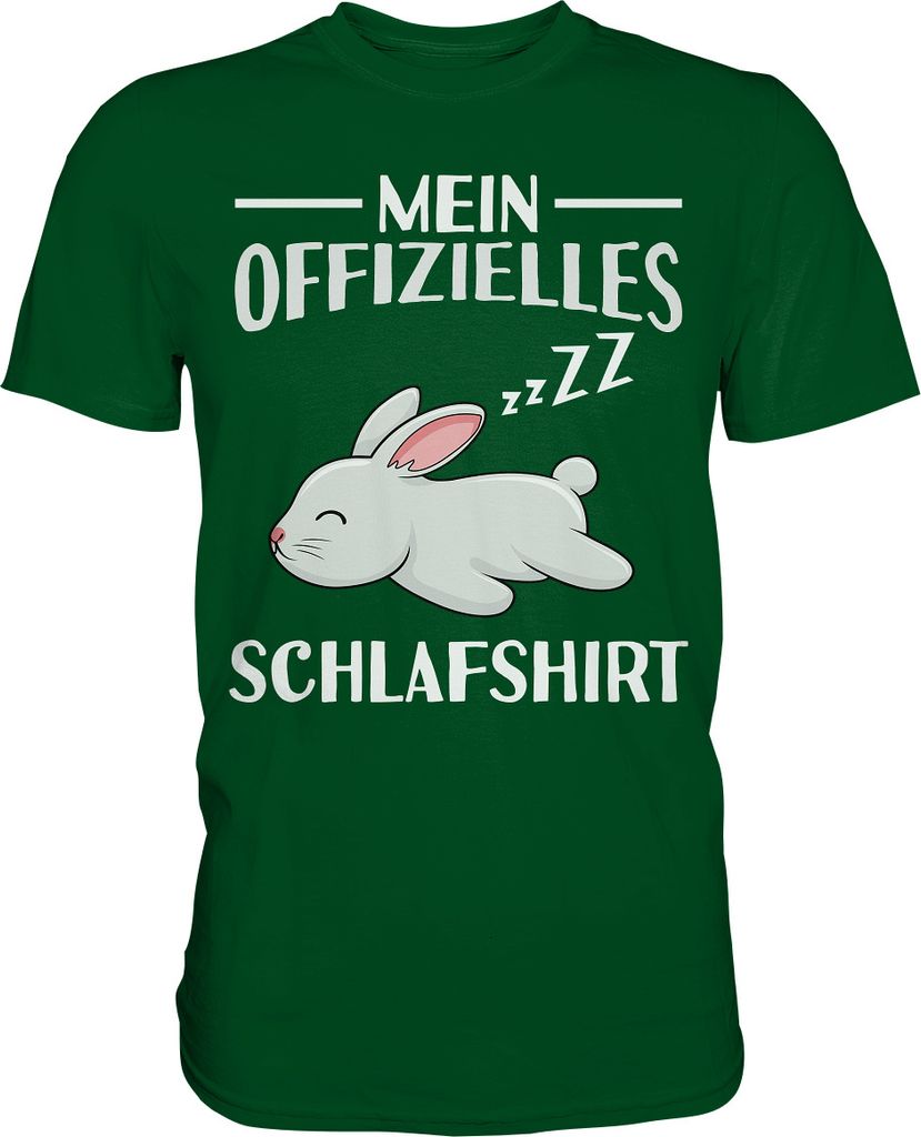 Offizielles Schlafshirt Nachthemd Schlafanzug Pyjama Hase Produktbild 