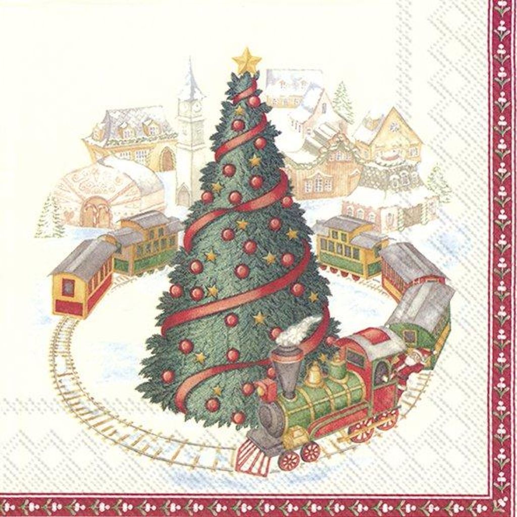 Villeroy & Boch Winter Specials Vianočný vláčik Ubrousky Obrázok produktu 