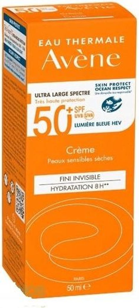 Avène Crème solaire FPS 50+ pour peaux sensibles sèches Image du produit 
