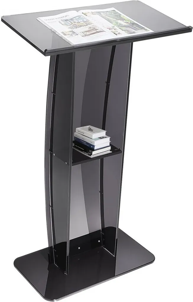 Pupitre de lecture stable contre le mal de dos - Podium robuste 120 cm
