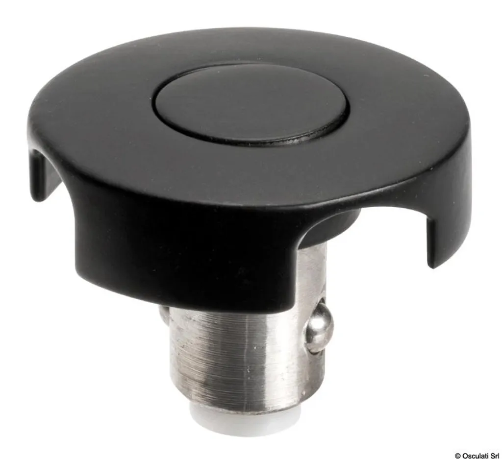 Système de fermeture rapide Osculati 39.840.61 en inox 316 noir ø39mm