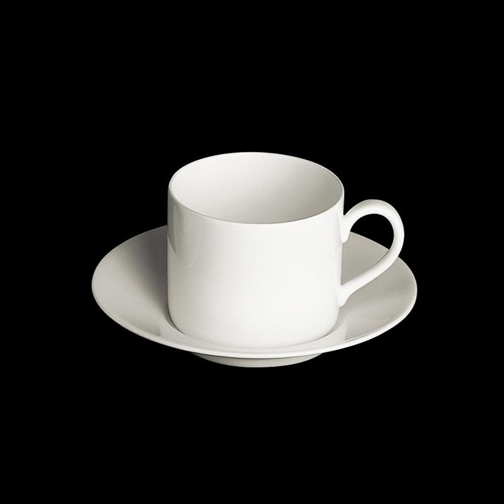 Untertasse 0,25 l zylindrisch Weiss Fine Bone Chin