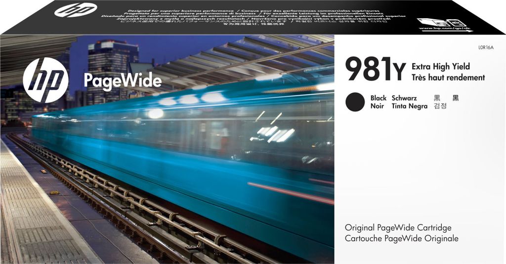 HP 981Y     Schwarz             Tintenpatrone 343,5ml Immagine del prodotto 