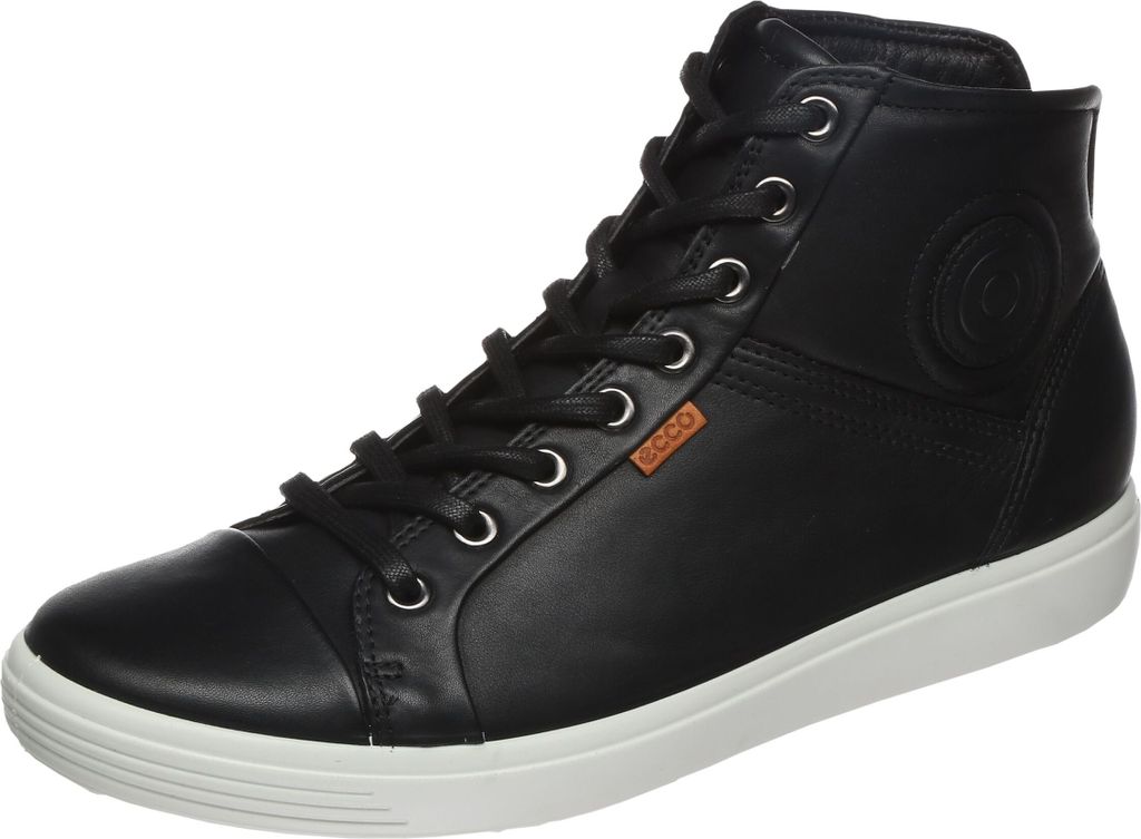 Ecco Damen Schnürstiefel Sportlich Ungefüttert schwarz