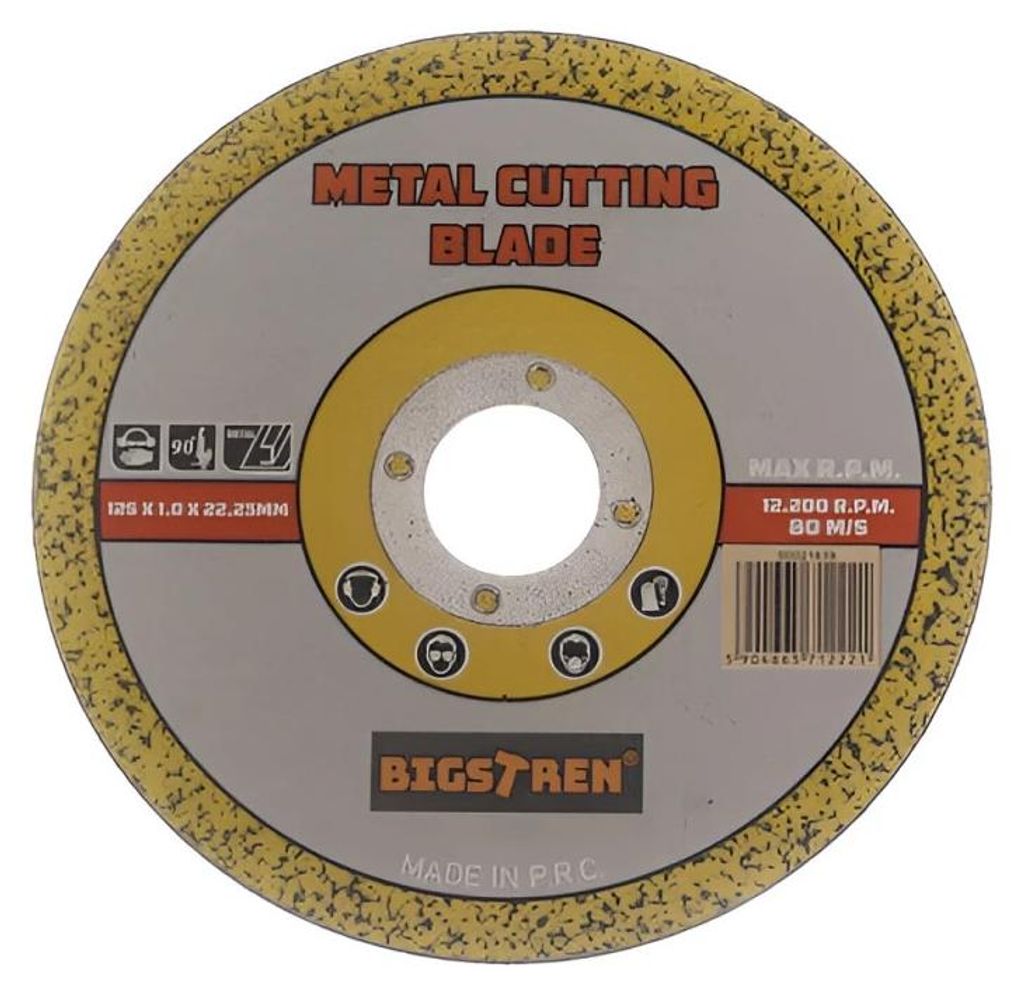 Disco da taglio per metallo 125 mm, 50 pezzi Immagine del prodotto 