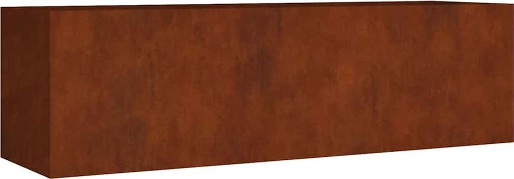 vidaXL Hochbeet 280x80x80 cm Cortenstahl
