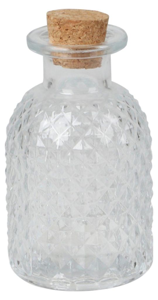 DOCHTMANN : Bouteille décorative en verre avec bouchon en Image du produit 
