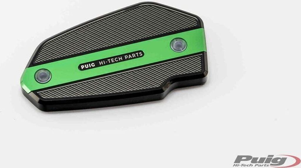 PUIG 9275V Vorderer Bremsflüssigkeitsbehälterdeckel passend fuer KAWASAKI VERSYS 650 Grün
