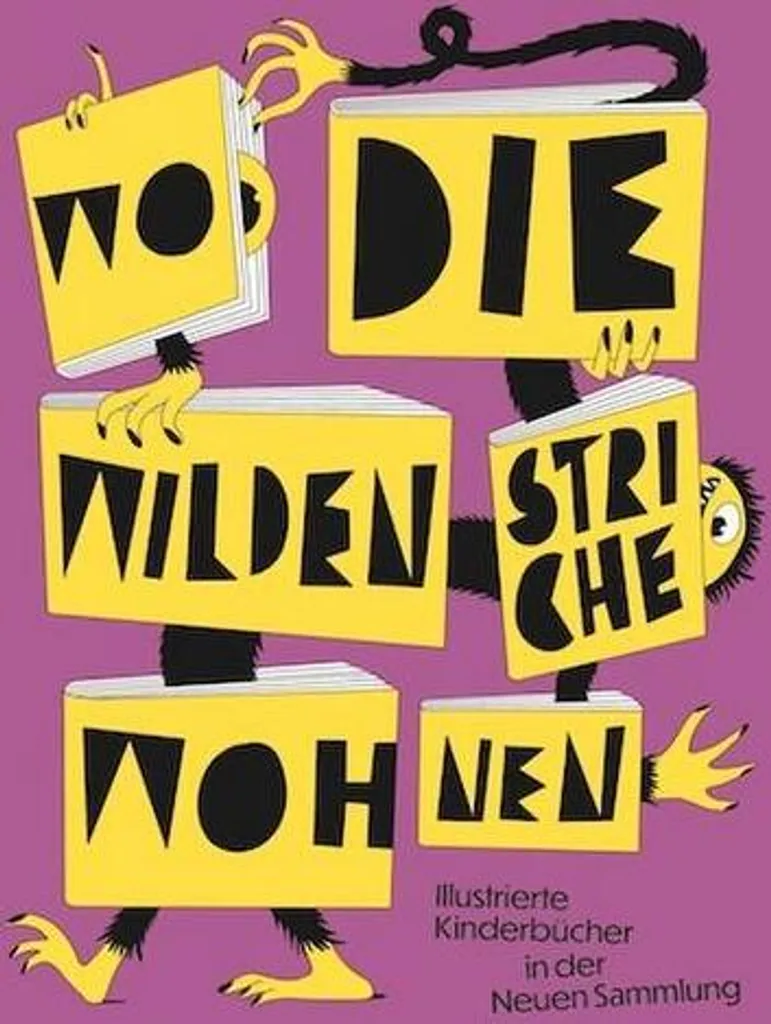 Activité calme enfant : livre de coloriage Wo die wilden Striche wohnen