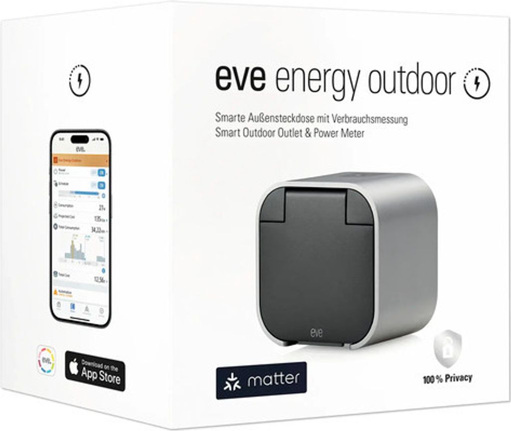 EVE Eve Energy Outdoor -etäohjattava pistorasia Zdjęcie produktu 
