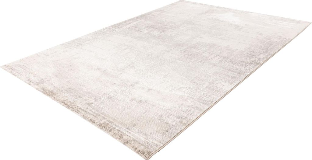 Pierre Cardin modernes s Teppich 80x150 cm in Beige und Silber mit elegantem Design