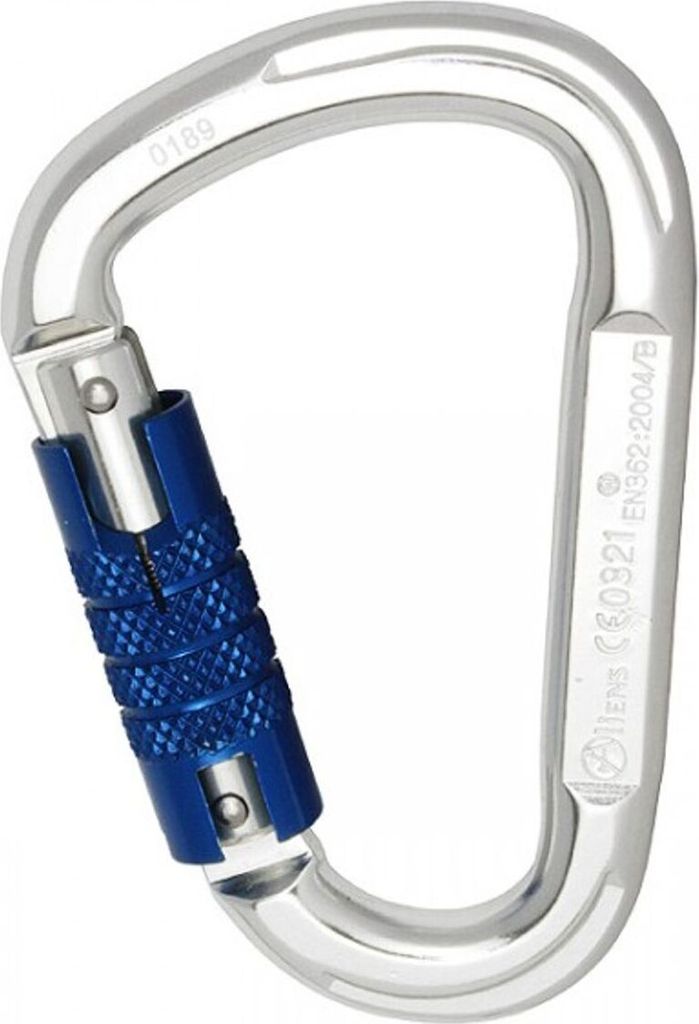 Aliens Karabiner HMS Classic Trilock Blank/Blau