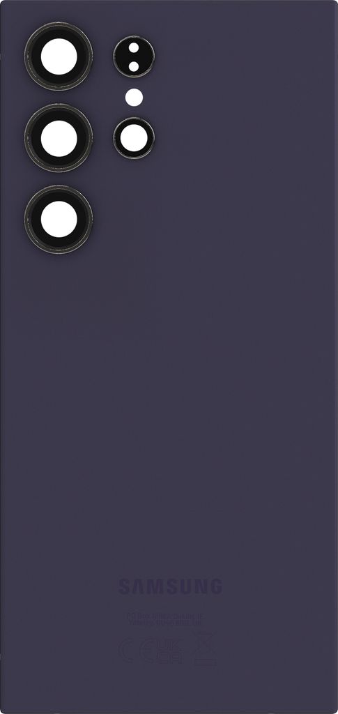 Samsung, Original Akkuabdeckung für Samsung Galaxy S24 Ultra, Dunkelviolett